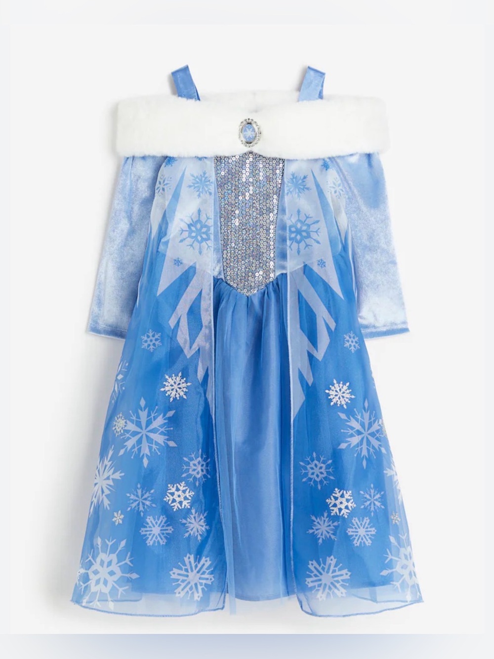 Elsa dress from Disneys Frozen size 5T / 6 by H&M.